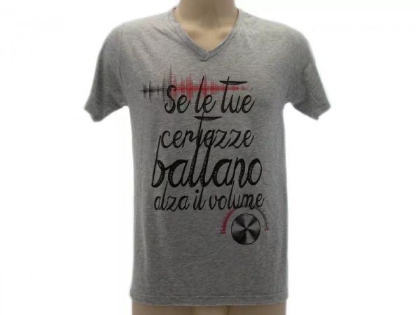 

t shirt only words man basic if your certainties dance, turn it up grey, White;black