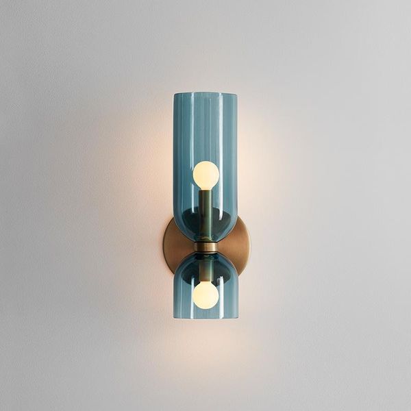 

crystal luminaria lamparas de techo colgante moderna blue wall light wood rope bedroom bedside dining room lamp lamps