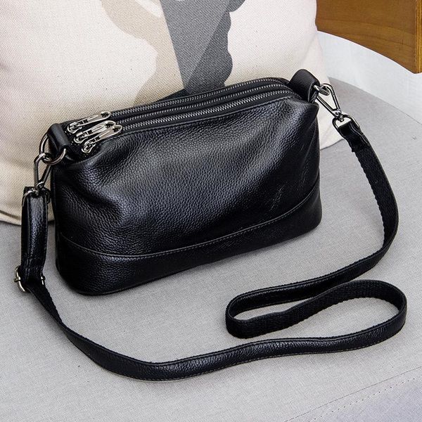 

evening bags genuine leather shoulder bag women's luxury handbags fashion crossbody for women female totes
