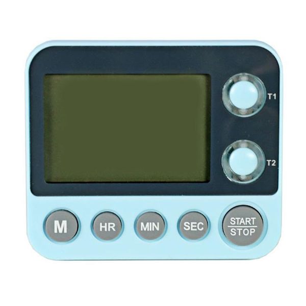 

timers kitchen timer cooking positive and negative timing countdown lcd four-color magnet refrigerator sticker led digital alarm clock