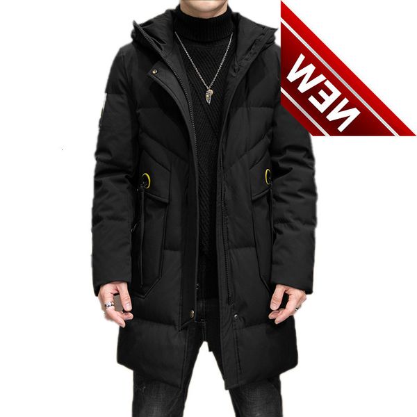 

2021 new men's down jacket in winter, Black