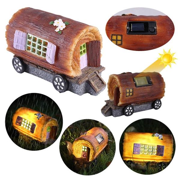 

garden decorations resin carriage statues outdoor decor, decor ornaments handicraft lawn accessories