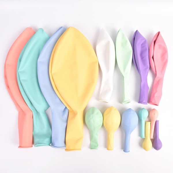 

matte pastel candy macaron balloons wedding party air helium balloon baby shower birthday decoration 5/12/18/36 inch