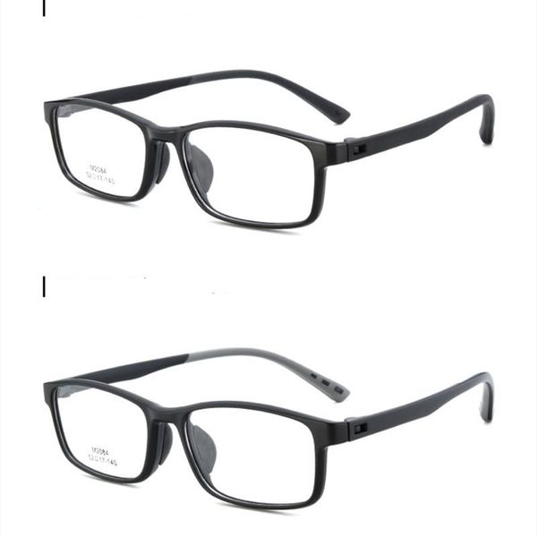 

fashion sunglasses frames tr90 two-color spectacle men's simple fashionable eyeglasses women's lightweight and comfortable myopia, Black