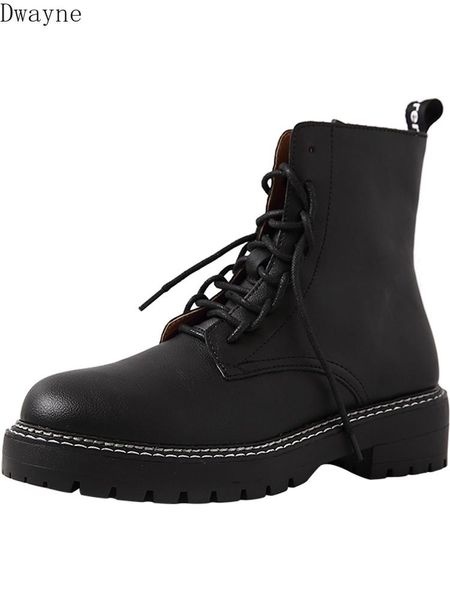 

boots shoes spring and autumn single 2021 children handsome british wind net red hundred ladies, Black