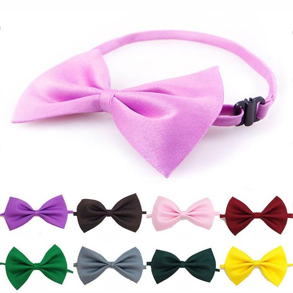 

dog apparel pet bow tie for dogs and cats adjustable necktie collar puppy grooming accessories wedding party