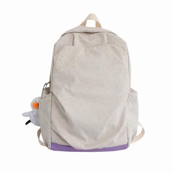 

backpack 2021 brand student school bag men and women outing travel notebook