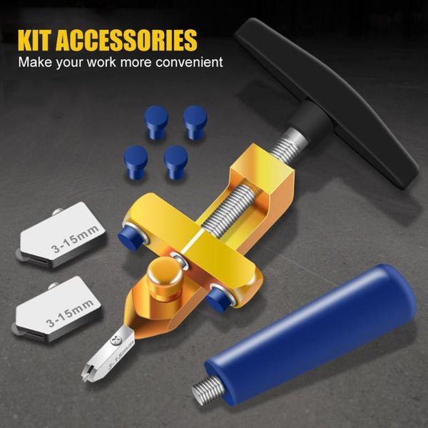 

machining 8pcs professional easy glide glass tile cutter 2 in 1 ceramic cutting one-piece portable tool 2021