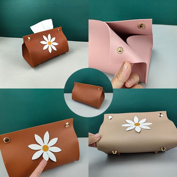 

tissue boxes & napkins box cover modern facial holder case dispenser stylish decorations for car office living room dfds889