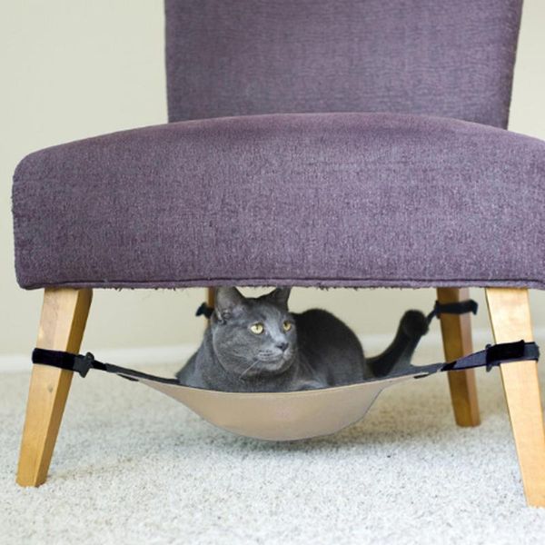 

cat beds & furniture pet hammock under chair kitten hanging bed table leg rt88