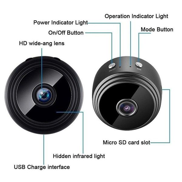 

mini cameras a9 wifi ip camera outdoor night version micro voice camcorder magnetic video recorder security wireless camcorders