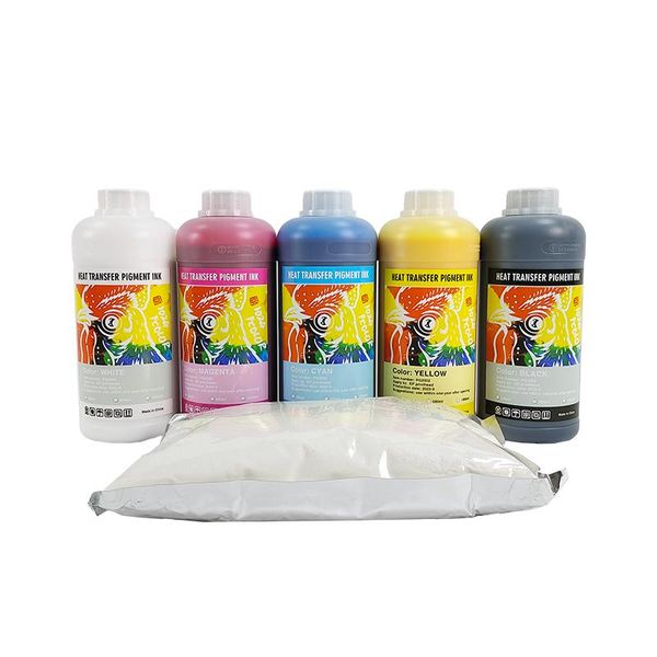 

ink refill kits fcolor 1000ml*6 dtf pet film printing for filim and transfer l1800