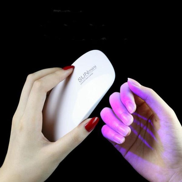 

nail dryers portable uv lamp 6w sun mini oven gel dryer machine manicure light led
