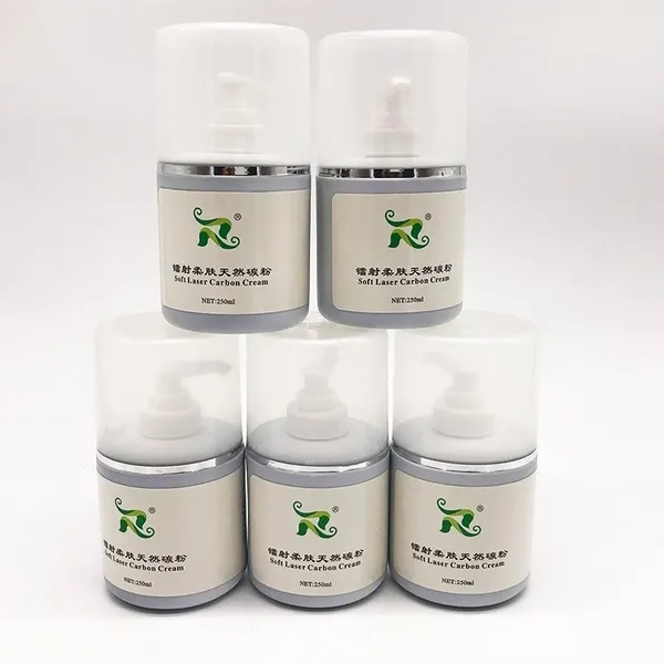 

300ml per bottle soft gel for nd yag laser black doll skin care rejuvenation treatment active carbon cream accessories #013