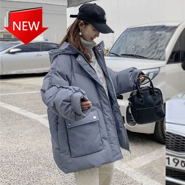 

short coats with quilted cotton outwear warm woman winter down jacket, Black;red