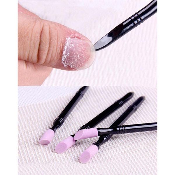 

nail art kits 1pc double-end grinding pen diy dead skin cuticle remover tool