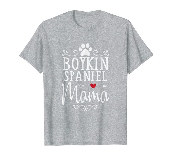 

boykin spaniel mama - funny boykin spaniel lover shirt gift, White;black