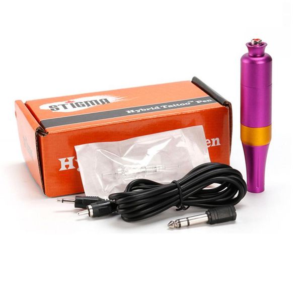 

tattoo guns kits 1pcs hybrid permanent makeup pen rotary machine gun eyebrow lip eyeliner needle cartridge for body art