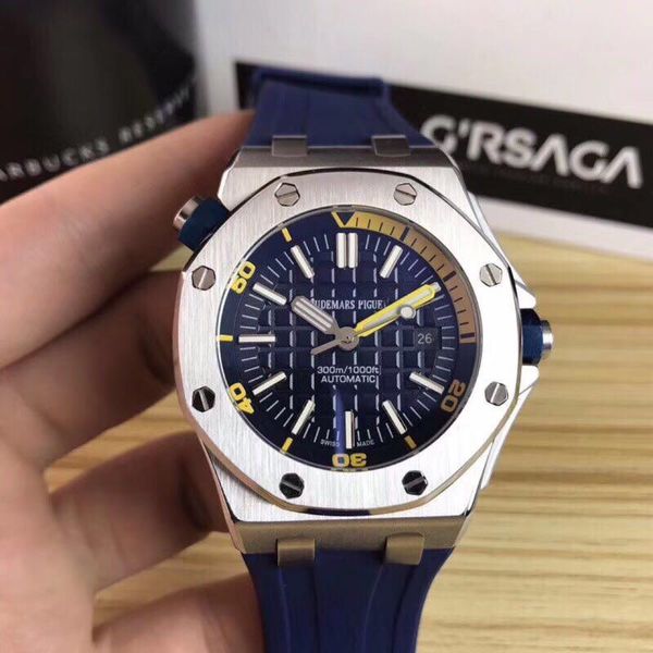 

wristwatches watch men luxury brand automatic mechanical fashion male shockproof luminous wristwatch 50m waterproof, Slivery;brown