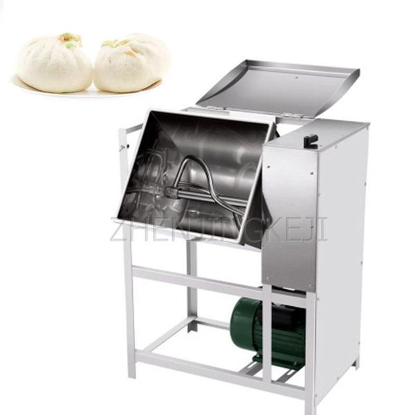 

220v automatic dough mixer commercial stainless steel flour processing equipment restaurant mixer stirring kneading machine