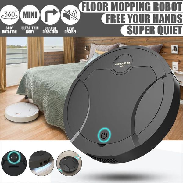 

vacuum cleaners smart floor robot cleaner strong suction sweeper usb rechargeable dry wet sweeping mopping sterilizer home