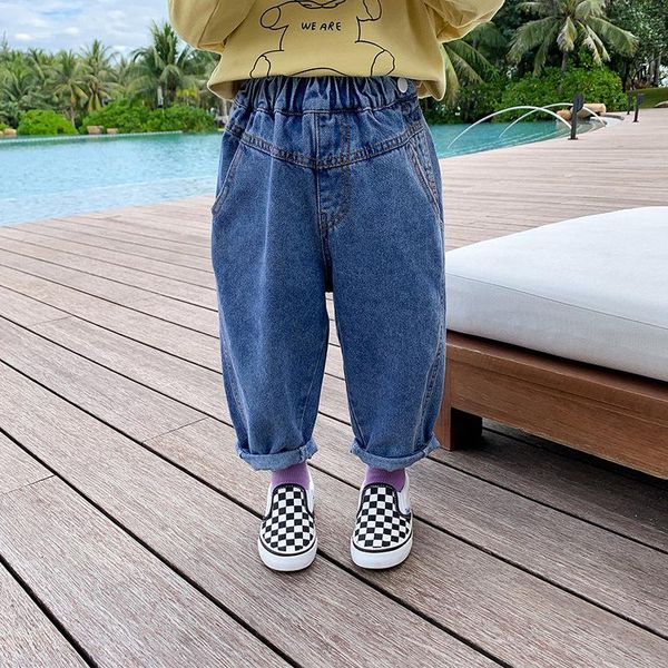 

jeans cool blue spring autumn pants boys kids trousers children clothing teenagers formal outdoor high quality