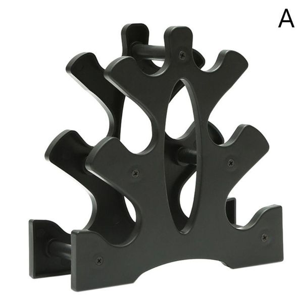 

dumbbell rack compact bracket weight stand for home gym exercise lifting floor accessories