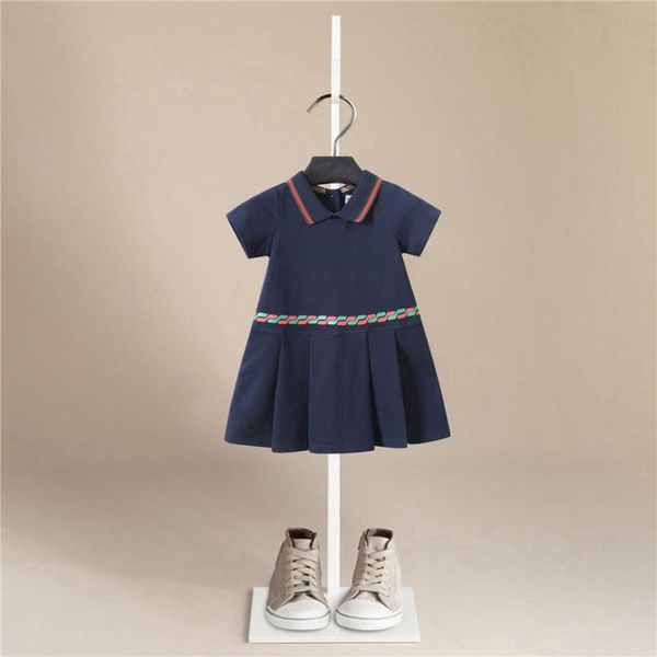 

girls dresses 2021 baby costume dress for short sleeve plaid european brand fille kids party clothing girl's, Red;yellow