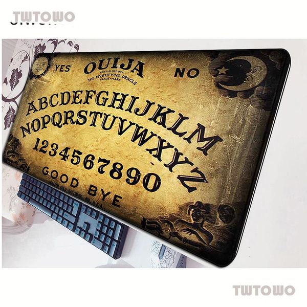 

mouse pads & wrist rests ouija board mousepad 900x400x2mm gaming pad big gamer mat pc game computer desk padmouse keyboard rest play mats