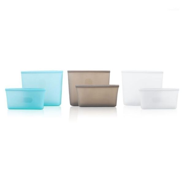 

food savers & storage containers silicone bags fresh bag reusable sealed fruit household stand up zip shut container cup bowl for kitchen ou