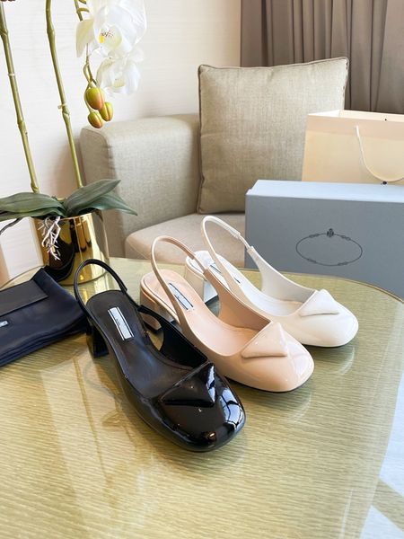 

with box classic high heeled sandals party 100% leather women dance shoe designer heels 10cm suede lady metal belt buckle thick heel woman s, Black