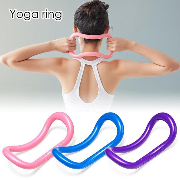 

accessories multifunctional yoga ring shoulder back stretchable relaxing fitness exercise equipment