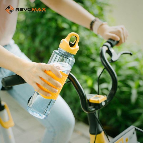 

sports cup twist-screw tritan water bottle proof single-handed cap