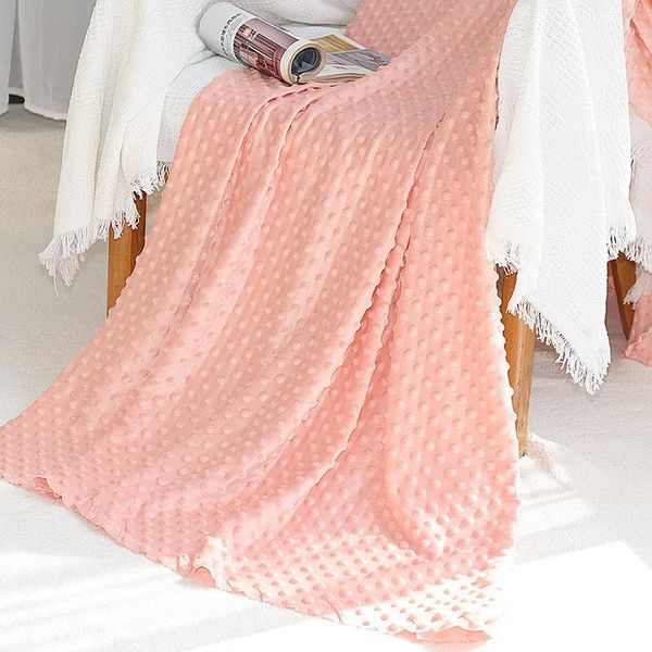 

comfort baby minky fabric for blanket material soft comfortable 100% polyester plush eco-friendly non-toxic no pile loss blankets