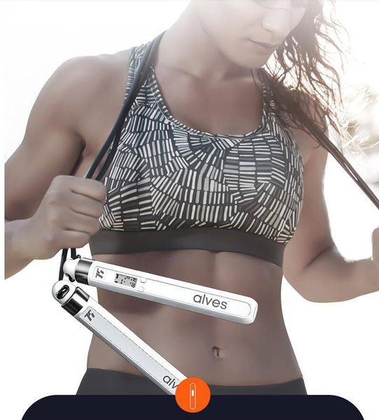 

jump ropes intelligent rope with electronic counter accurate counting cordless fitness equipment efficient fat burning sport device