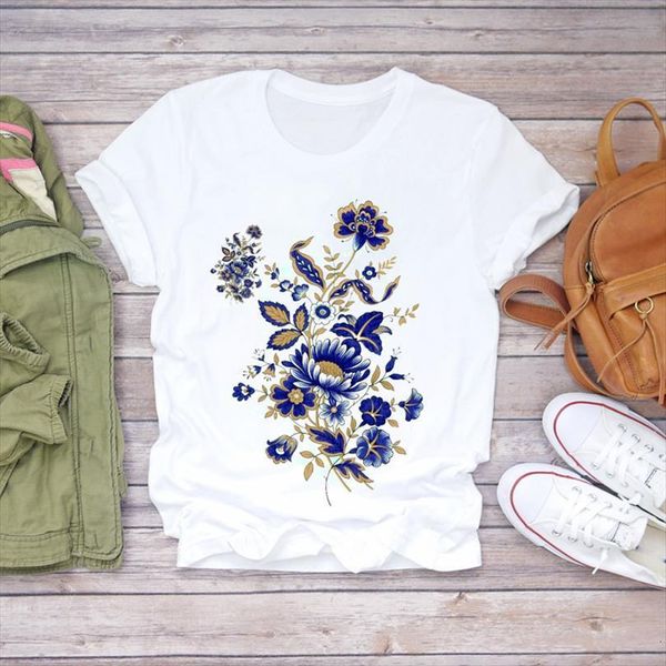 

men floral 90s mens t shirts short sleeve o neck cute flower clothing lady graphic ladies female tee, White;black