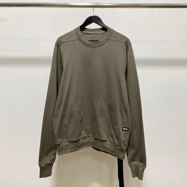 

men's hoodies & sweatshirts men long belt round neck sweatshirt, Black