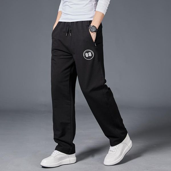 

men's pants 2021 casual jogging men sports fitness tights gym jogger bodybuilding sweatpants sport running japanese streetwear, Black