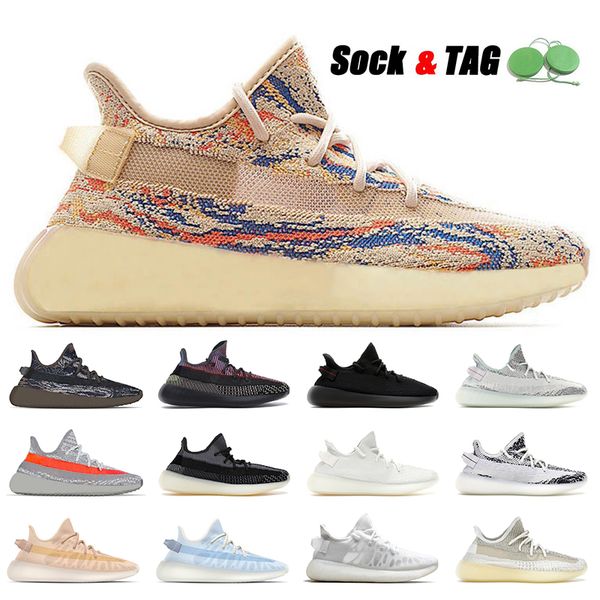 

2021 arrival mono ice running shoes men women clay mist cinder zabra bred yechil cream carbon fade tail light casual sneakers trainers walki, White;red