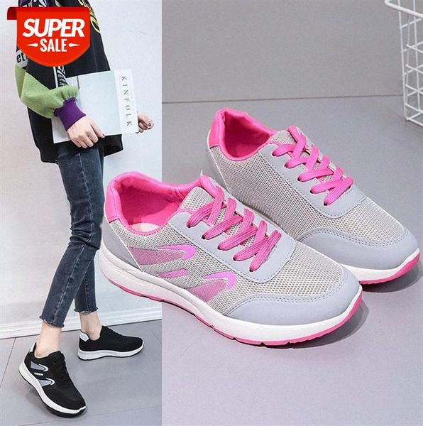 

hollow mesh shoes sneakers women day breathable running travel #fz5t