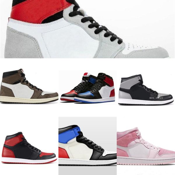

new 1 university blue twist mid milan digital pink lightbulb chicago basketball shoes men 1s 3 bred toe court purple unc patent sneakersidqt