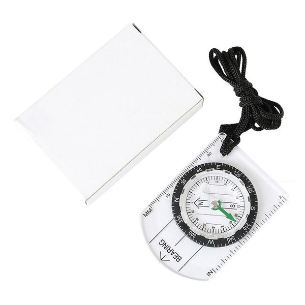 

map acrylic scale measuring compass portable multifunctional outdoor cross-country classroom teaching wholesale gadgets