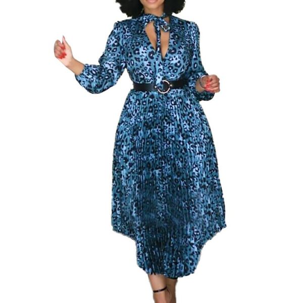 

casual dresses 2021 wholesale item plus size s-3xl spring and autumn african women long sleeve printing polyester dress office lady, Black;gray