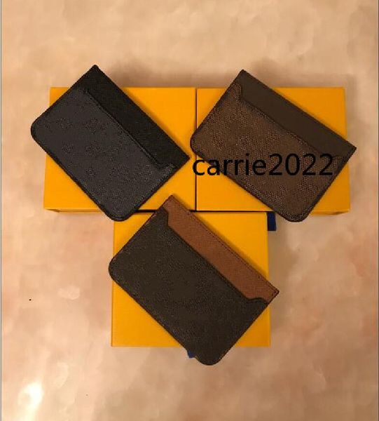 

wholesale men and women fashion wallets & holders classic brown flower checkered black plaid casual credit card id leather ultra slim wallet, Brown;gray