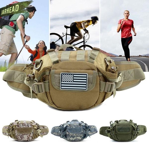 

stuff sacks outdoor sports leisure waterproof tactical waist bag utility magazine pouch riding pockets phone camera bags hunting