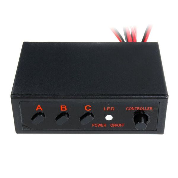 

parts 12v controller box 1pc universal 8 ways car led strobe flash light lamp