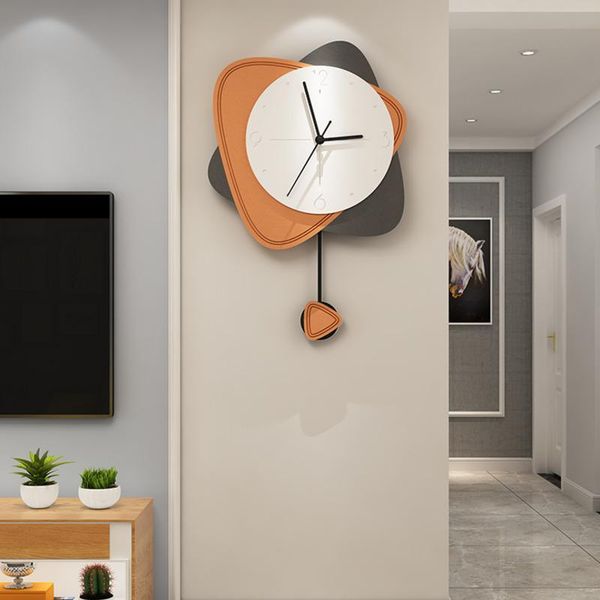 

wall clocks modern creative net red clock living room household fashion decoration silent art