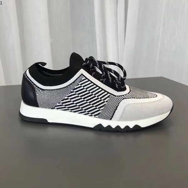 

2021 new h sneakers cowhide fashion men comfortable casual flat high rdmkj001, Red;white