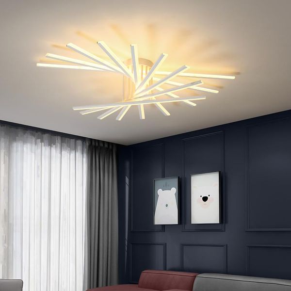 

chandeliers modern led chandelier for home lighting living room bedroom kitchen ceiling indoor creativity with remote control dimmable lamp