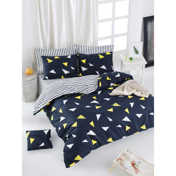 

bedding sets 100% natural cotton solid color double and single duvet cover set 4 3 pieces modern stylish design european american sty